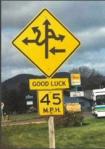 lots of turns - good luck sign